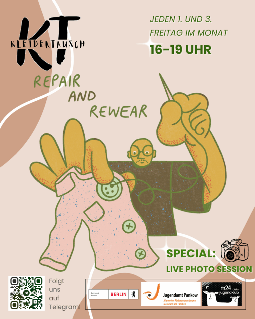 04.04 kleidertausch flyer