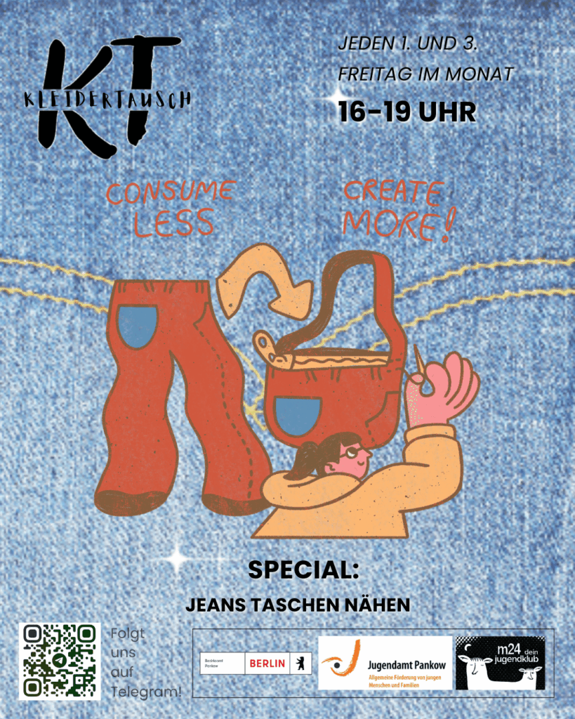 jeans special kleidertausch flyer -min