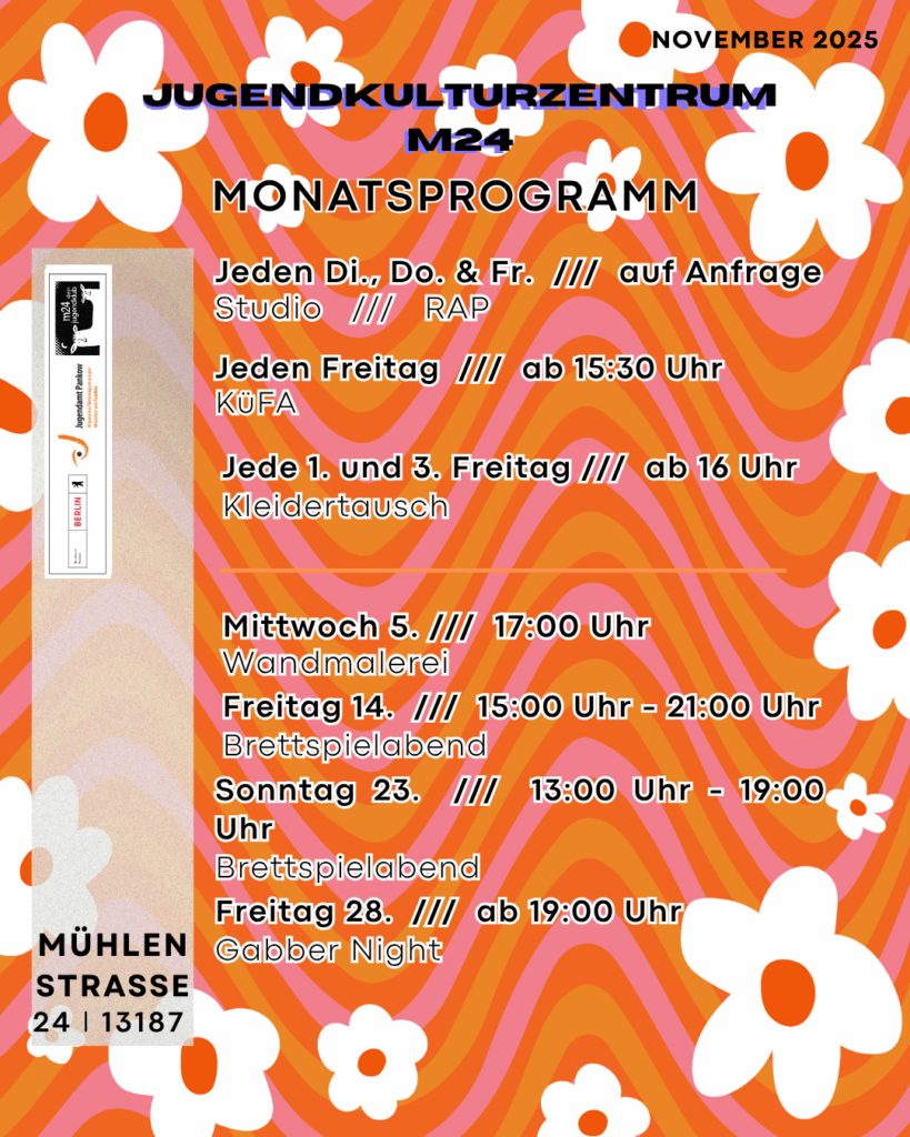 montatsflyer november 2025